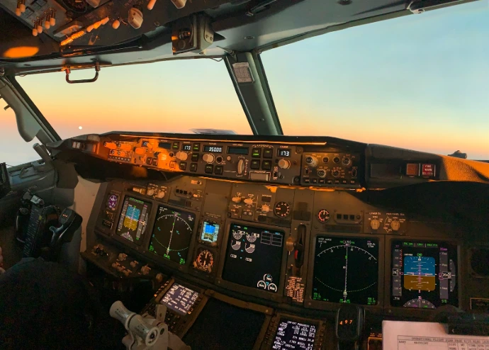 Cockpit controls illustrating centralized IFS environment management